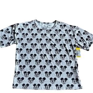 Women's Mickey pajama top, M